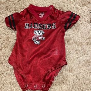 Wisconsin Badgers onesie